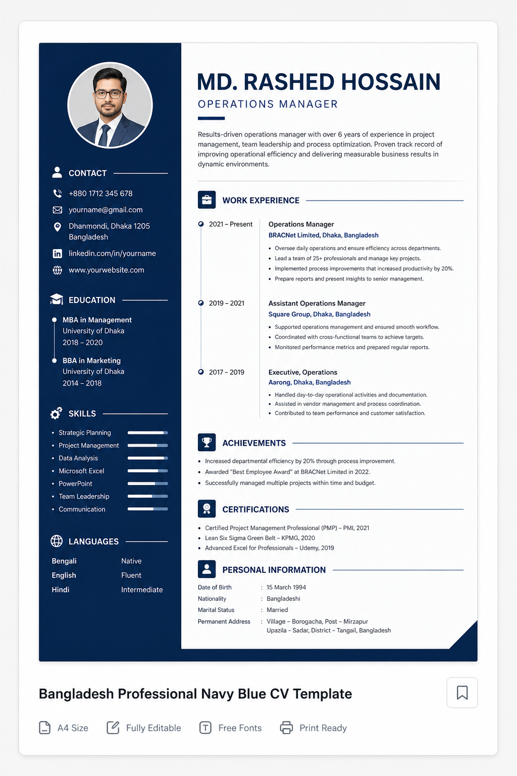 CV Template